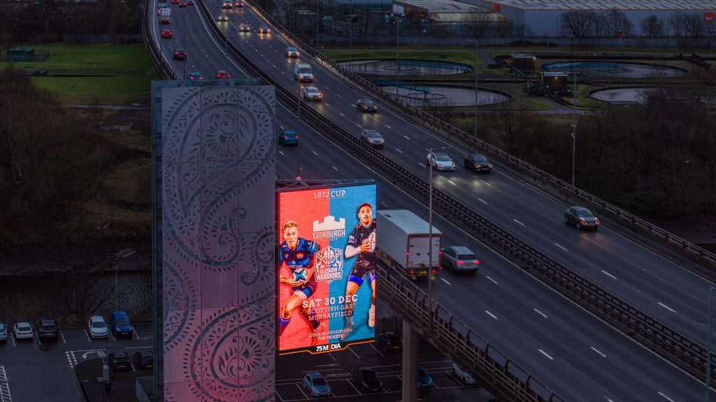 Edinburgh Rugby M8 Tower